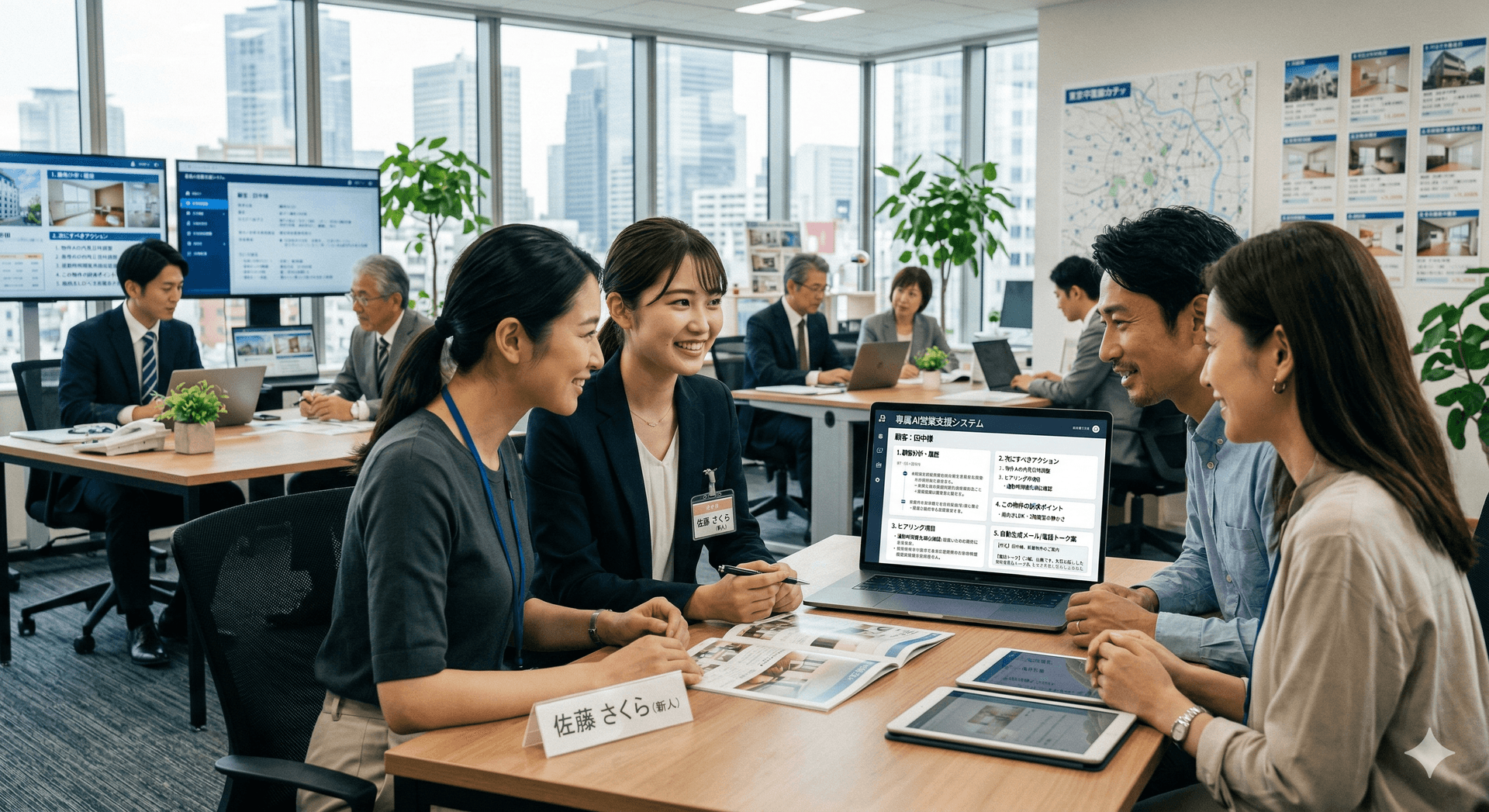 顧客1人1人に、専属AIがつく。